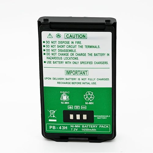 Miniatura 9 de ExpertPower 9.6v 600mAh NiCd Two-Way Radio Replacement Battery Compatible with Kenwood PB-39 PB-39H TH-D7 TH-D7A TH-D7E TH-G71 TH-G71A TH-G71E