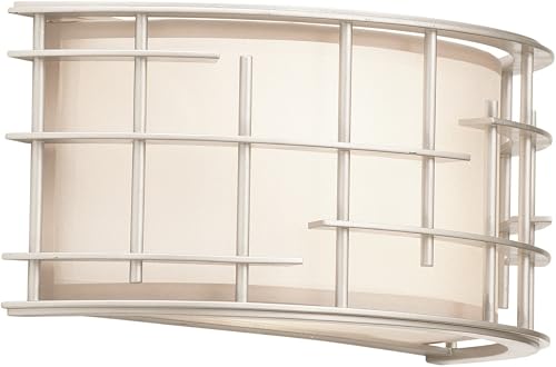 Kalco Lighting 6480TS Modern Atelier 2 Light Horizontal Wall Sconce