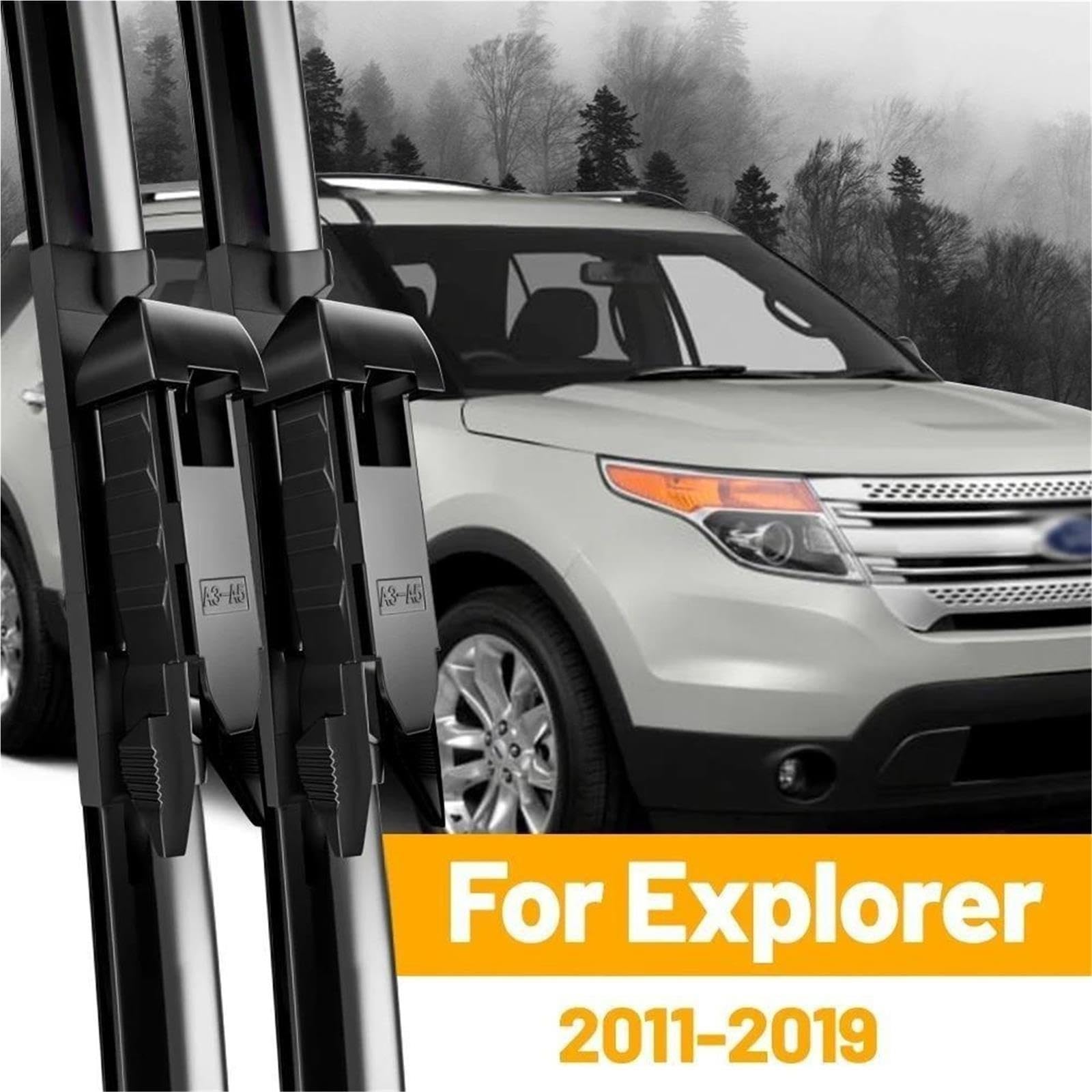 Wycieraczki samochodowe Dla Forda Explorera 2011-2019