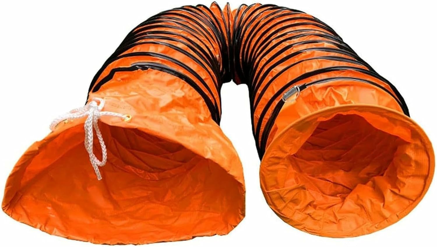 Flexible Ventilation Duct, PVC Air Duct for Exhaust Fan, Hot Air Hose with D-Ring, Sturdy, Durable, 5 m 10 m Length, Ventilation Hose, Waterproof