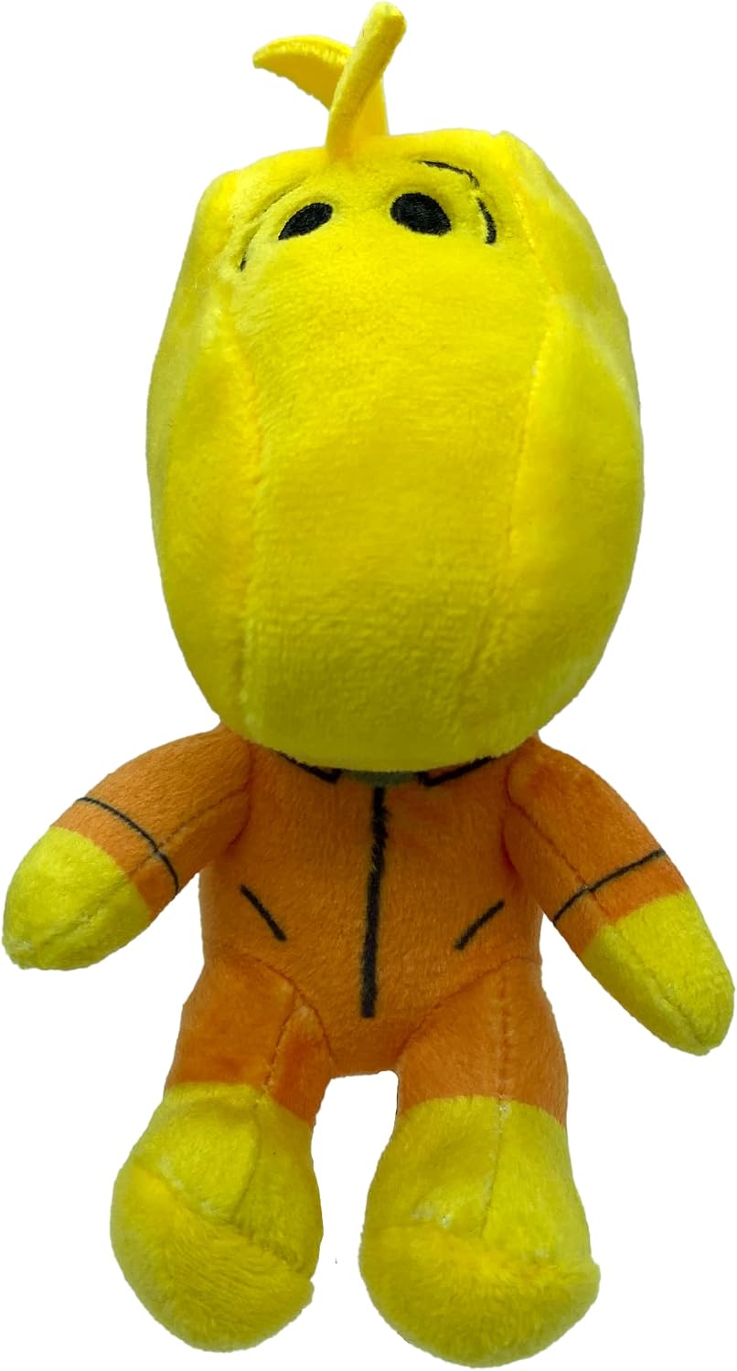 JINX Official Peanuts Collectible Plush Woodstock, Excellent Plushie Toy for Toddlers & Preschool, Super Cute Orange Flight Maverick image 5