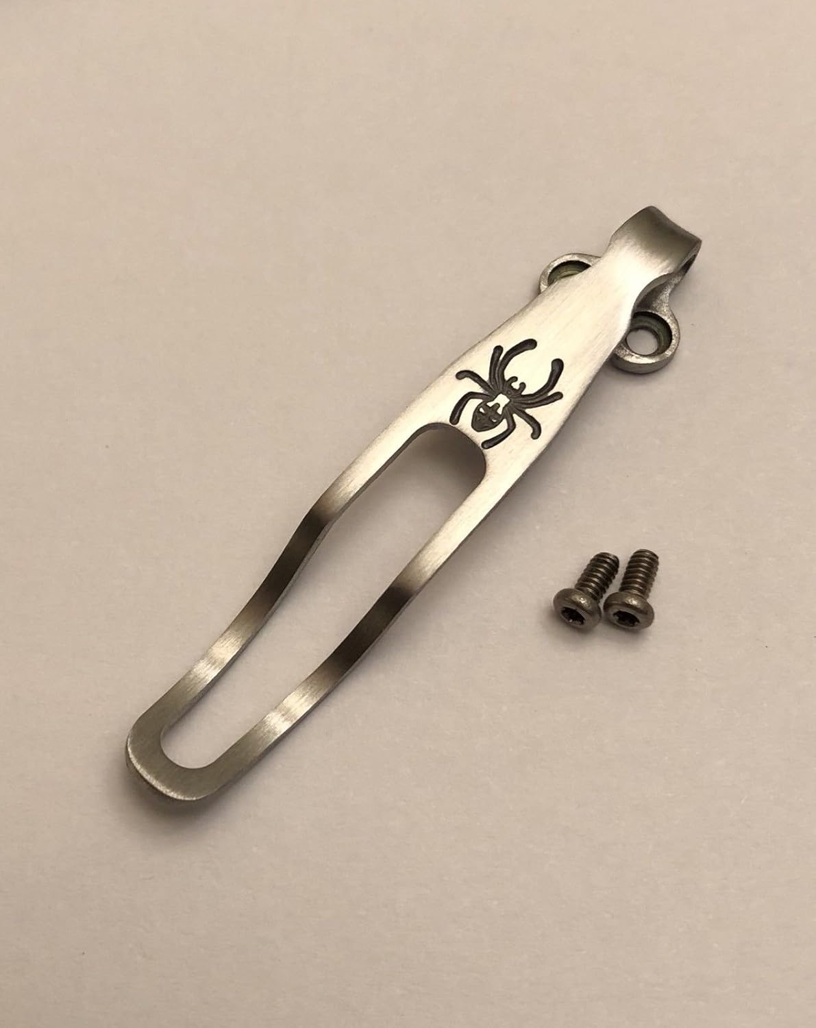 Titanium Deep Carry Pocket Clip for Spyderco G10 Manix 2 C101GP2