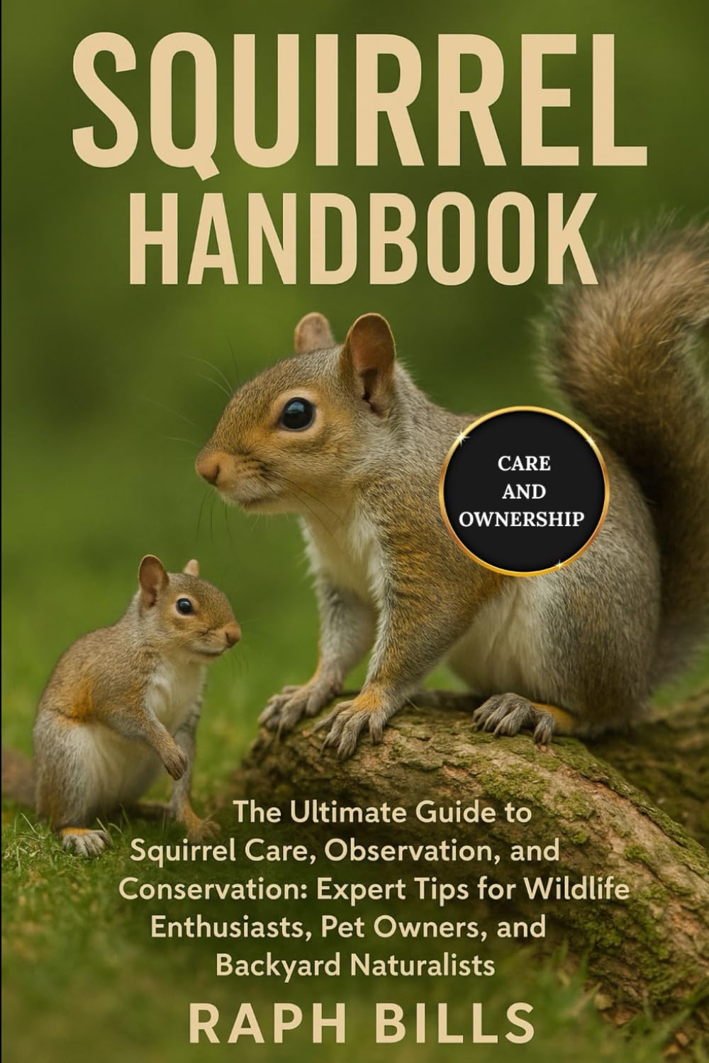 SQUIRREL HANDBOOK: The Ultimate Guide to Squirrel Care, Observation, and Conservation: Expert Tips for Wildlife Enthusiasts, Pet Owners, and Backyard Naturalists.