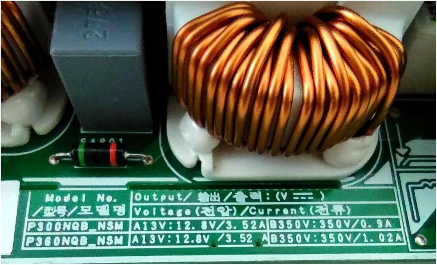 BOX Power Supply Board P300NQB_NSM BN44-00935B / BN96-46950K PSLF301201B BN44-00935 BN4400935 Fits QN65Q90RAFXZA BOX Power