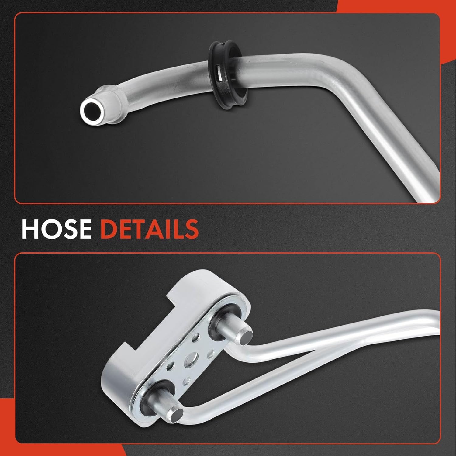 A-Premium Inlet & Outlet Automatic Transmission Oil Cooler Line Hose Assembly Compatible with Chevrolet Colorado & GMC Canyon, 2017-2022 3.6L, Automatic Transmission