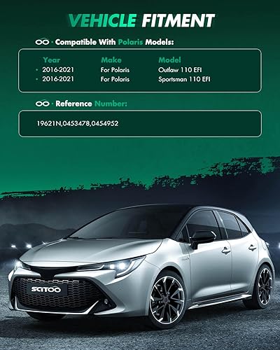 Miniatura 497 de SCITOO Arrancadores Nuevo Ajuste para Nissan Frontier Pickup Xterra 2002 2003 2004 3.3L 17859