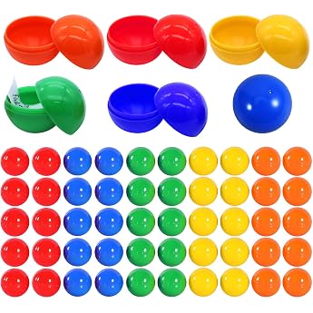 Pack of 50 raffle balls lottery balls 3 cm balls for filling lotto balls