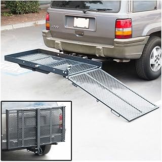 Mobility Carrier Wheelchair Scooter Rack Disability Medical Ramp Hitch Mount New