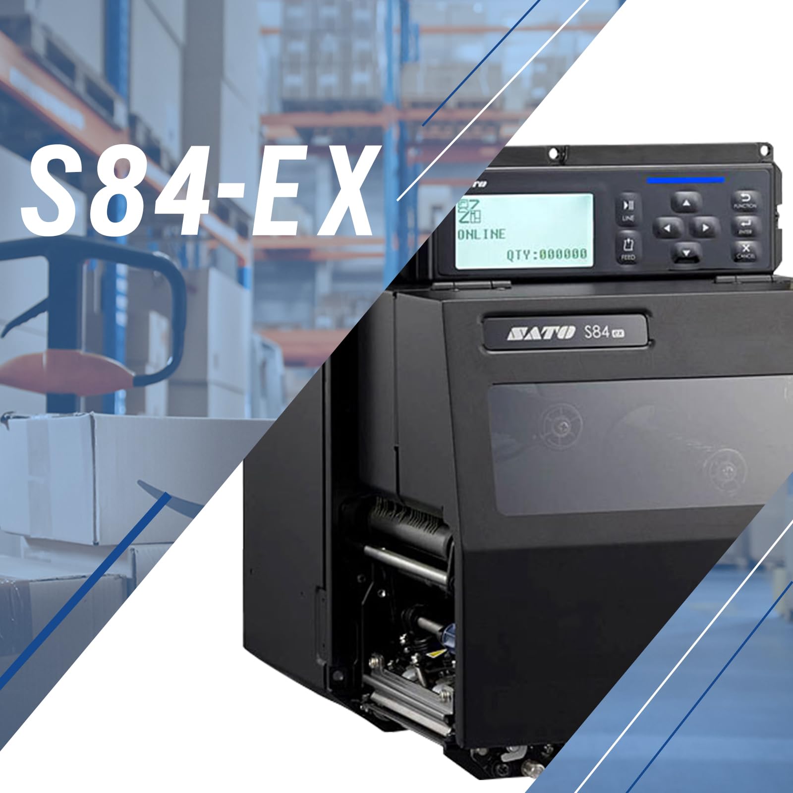 GETPARTS R29225000 New Printhead for SATO S84ex S84-EX S84 ex Thermal Barcode Engine Printer 305dpi Genuine KPW-108-12TAO8-SKK