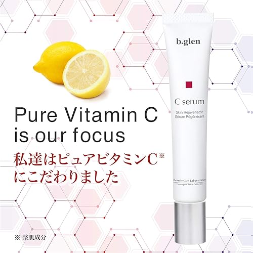 Miniatura 3 de Pure Vitamin C Serum 0.51 Fl.Oz. | Suero multifuncional con ácido ascórbico. Minimiza el tamaño de los poros, piel más brillante, antiarrugas,