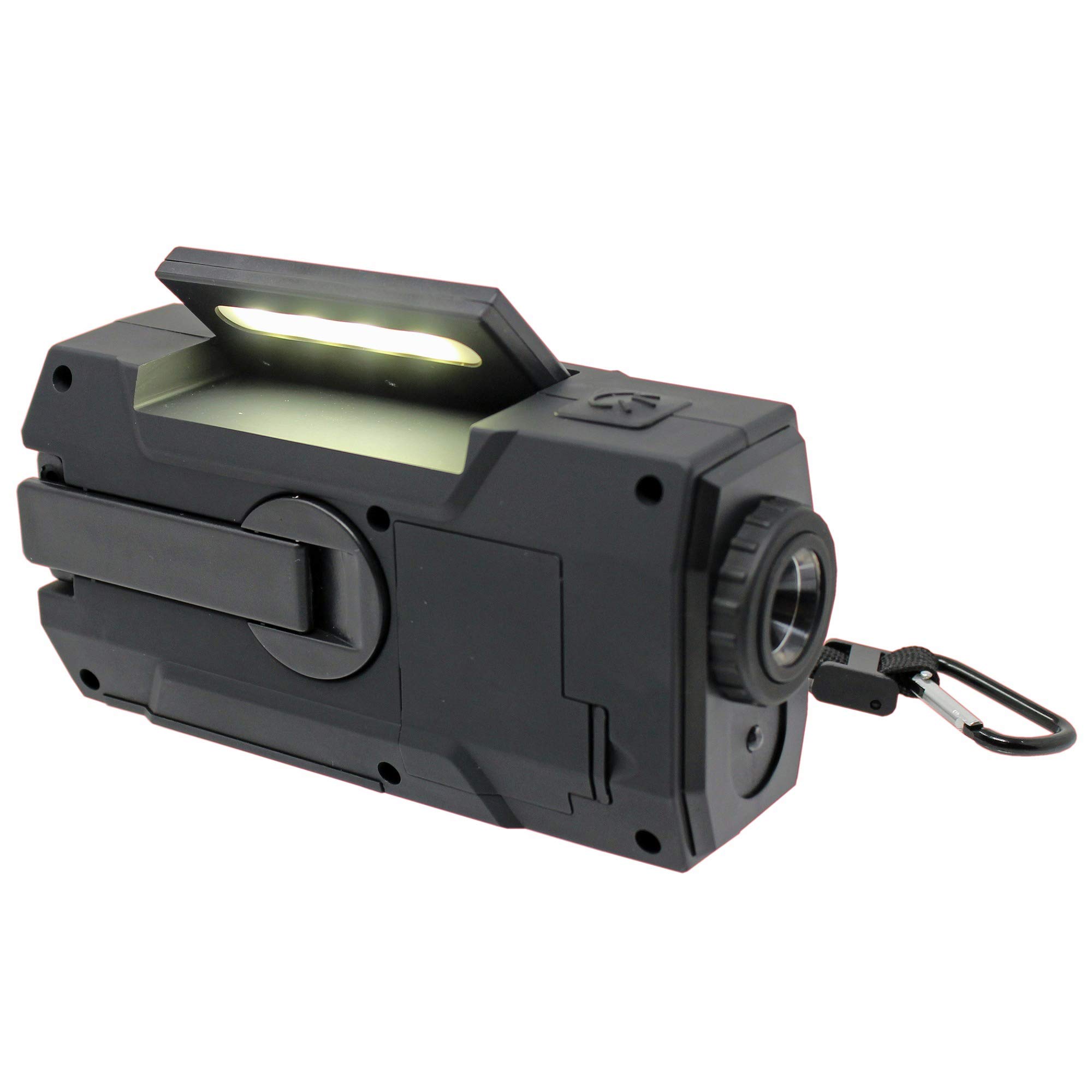 Amazon.co.jp: WINTECH 防災用 防滴手回し充電 FM/AMポータブルラジオ