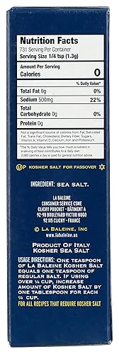 Miniatura 2 de La Baleine Kosher Sal 335 oz paquete de 6