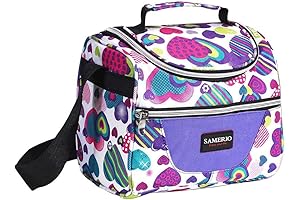 Girls Lunchbox, Insulated Lunch Box Cooler Bento Bags for Girls, Boys, Children, Students