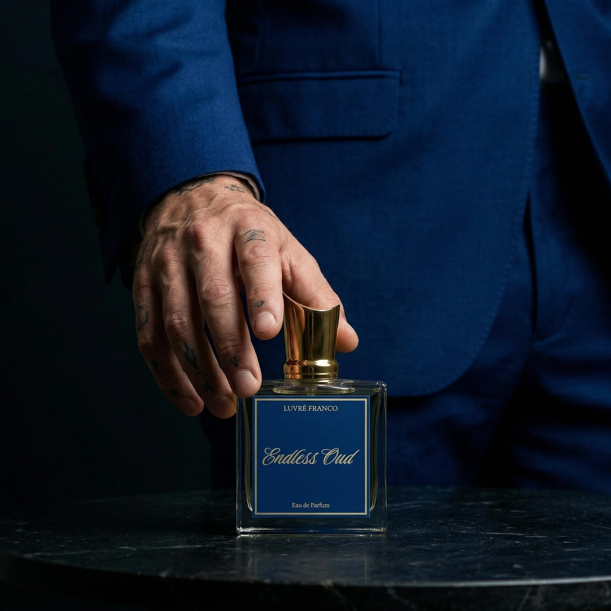 Endless Oud - Unisex Eau de Parfum - LUVRÉ FRANCO - mit Pheromonen - frischer süßer Duft - 50ml - sehr attraktiv und anziehend - orientalisch majestätisch - Oud, Amber, Bergamotte