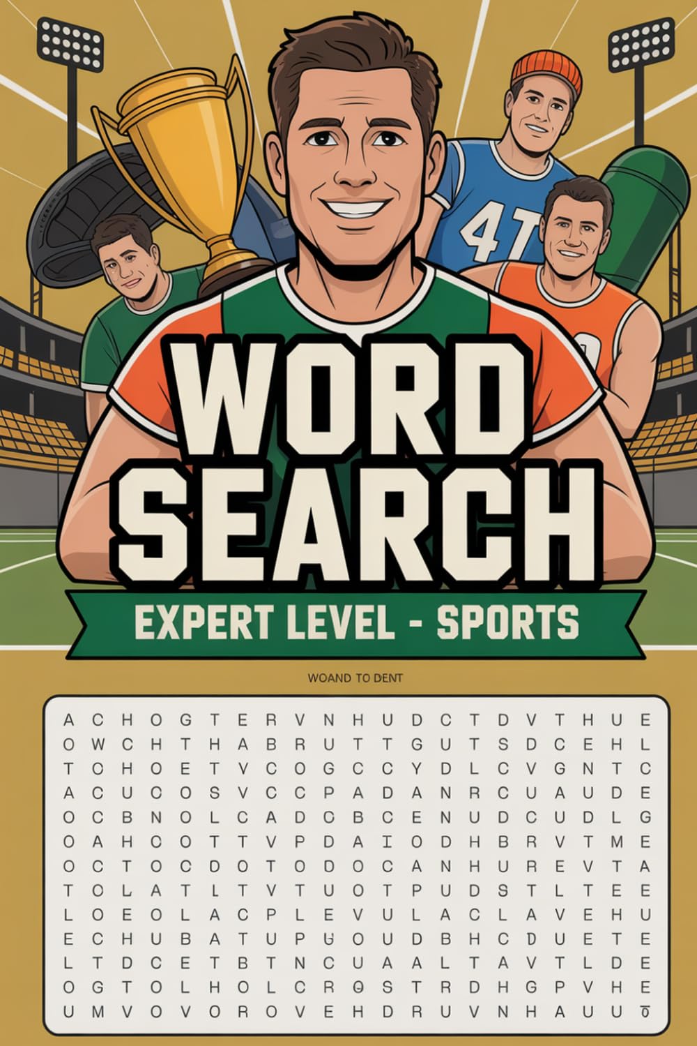 Word Search - Expert Level - Sports: Thoughtful Puzzle Challenge Book for Grown-Ups
