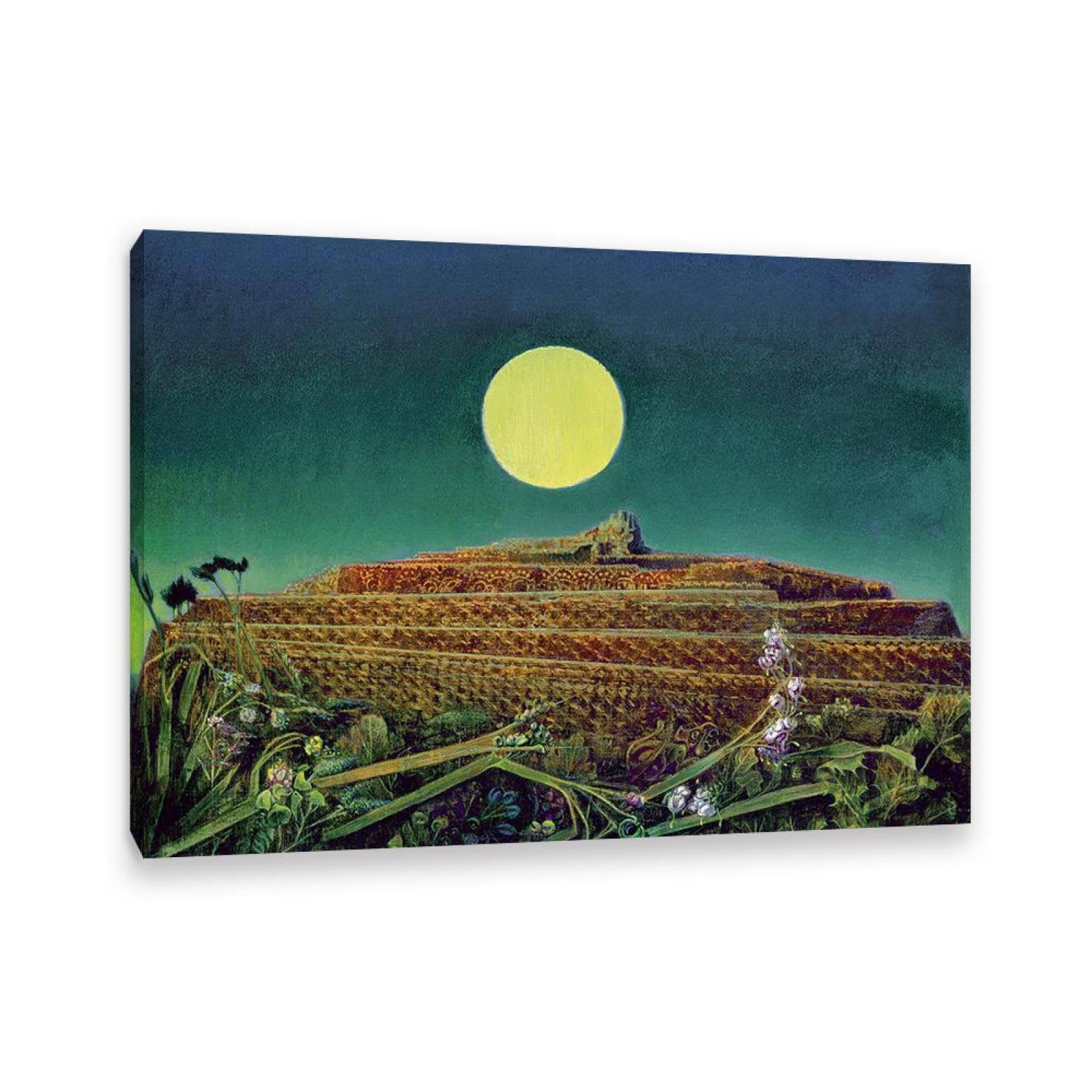 Mycggdgh Framed Max Ernst Wall Art,The Entire City,Art Reproductions On Canvas Famous Paintings Posters Max Ernst Print Abstract Pictures Wall Decor 55X40cm(22X16in)