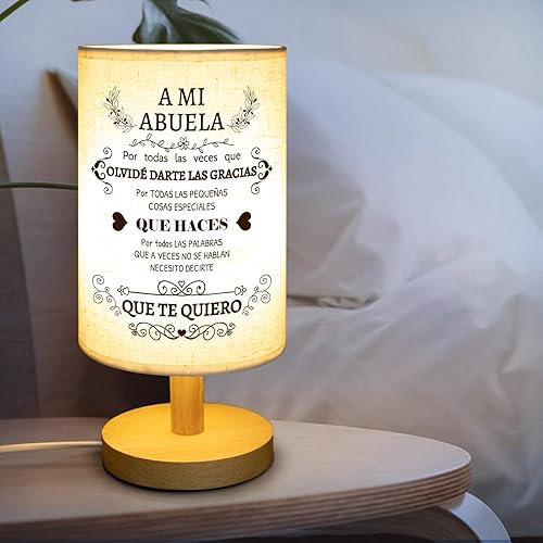 Miniatura 5 de Regalos de Abuela para abuela, cumpleaños en español, cumpleaños, Navidad, regalos para abuela en español para abuela, lámpara para el día de la