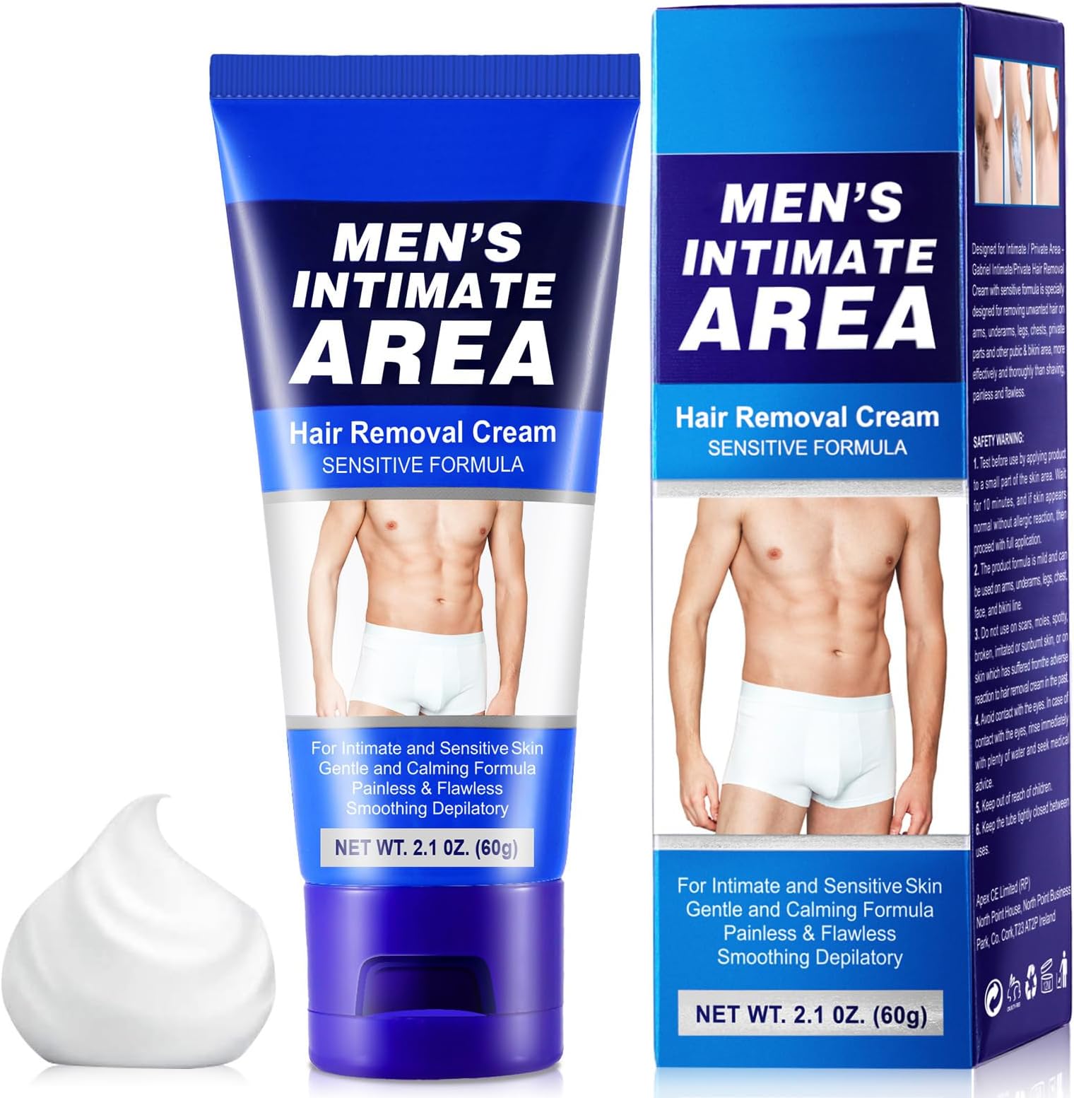 KDJXZHair Removal Cream,Hair Removal Cream for Genitals Intimate Hair Removal Cream Hair Removal Cream for Men Genitals Suitable for Chest Back Legs and Arms Suitable for All Skin Types