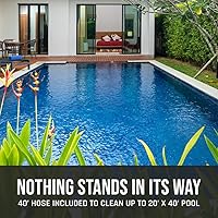 Vista 5 de Hayward W32025ADC PoolVac XL - Limpiador de piscina de succión para piscinas de gunita enterradas de hasta 20 x 40 pies con manguera de 40 pies