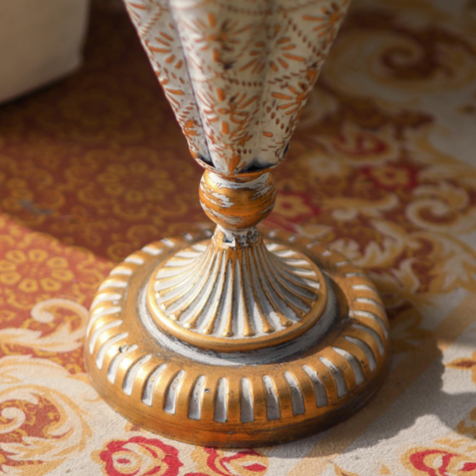 Baoblaze Soporte Decorativo para con Cuerpo Decoración Geométrica Estructura Duradera de Hierro Antiguo Adecuado para Organización del Hogar Sala