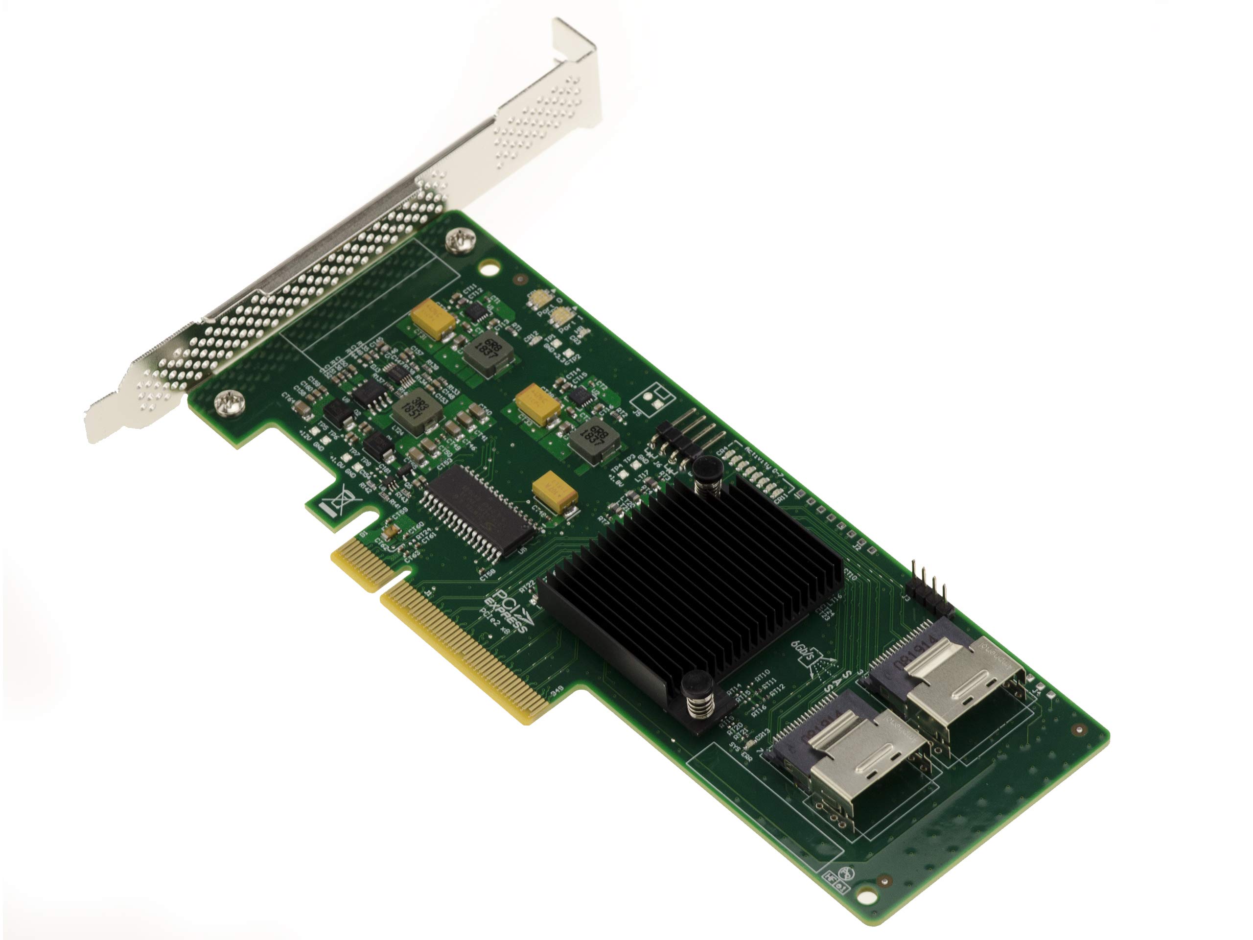 KALEA-INFORMATIQUE Tarjeta controladora PCIe 2.0 SAS de 6GB y 8 puertos internos. Modelo OEM 9211-8i - Raid 0 1 1E 10