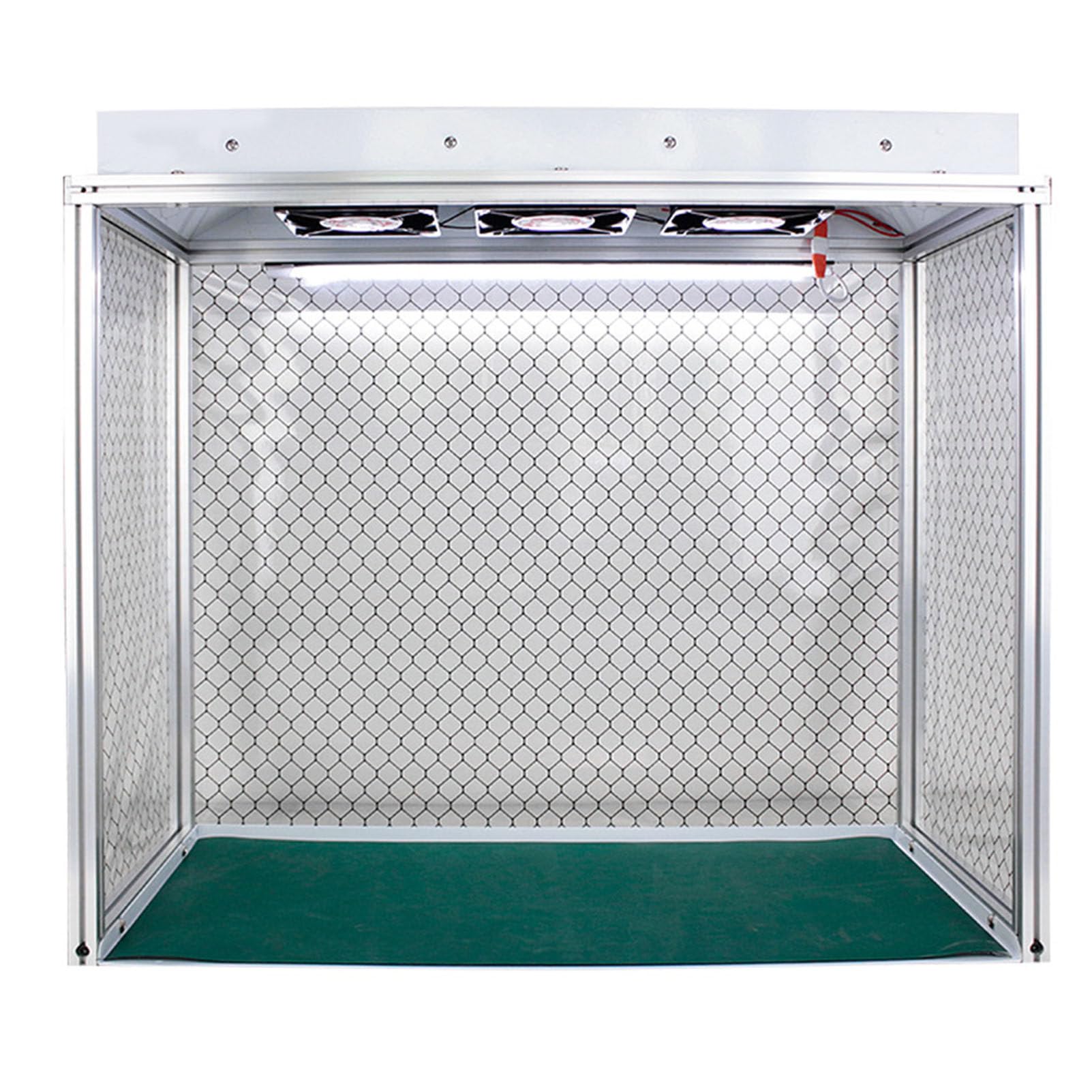 Vertical Laminar Flow Hood Air Flow Clean Bench, Upgrade Dust Free Room Worktable, Portable Laminar Air Flow Dust Free Room Worktable for Cell Phone Lcd Screen Repair/Lab/Facility