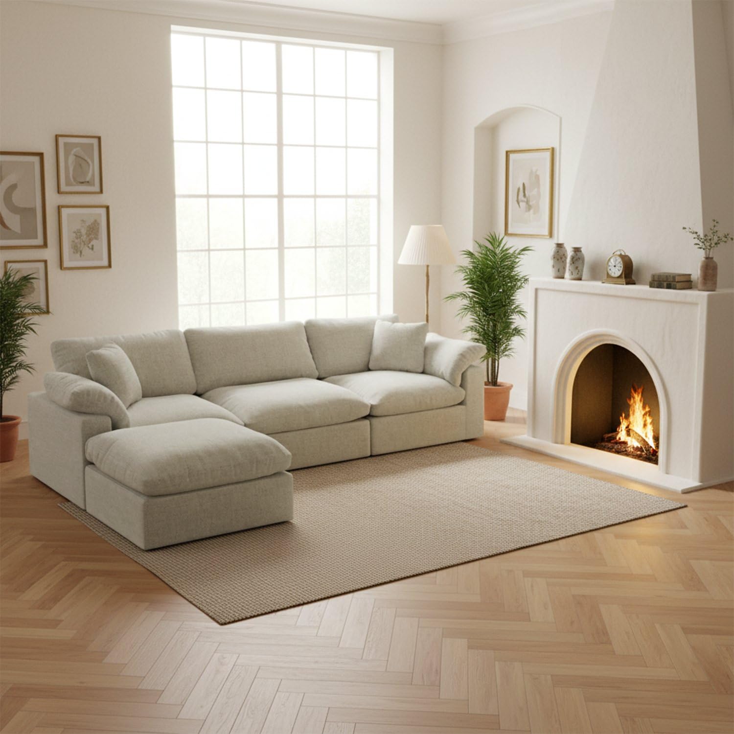 Forest aesthetics Cloud Modular Sofa