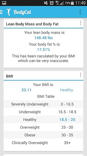 BodyCal (IIFYM, BMI, Body Fat)
