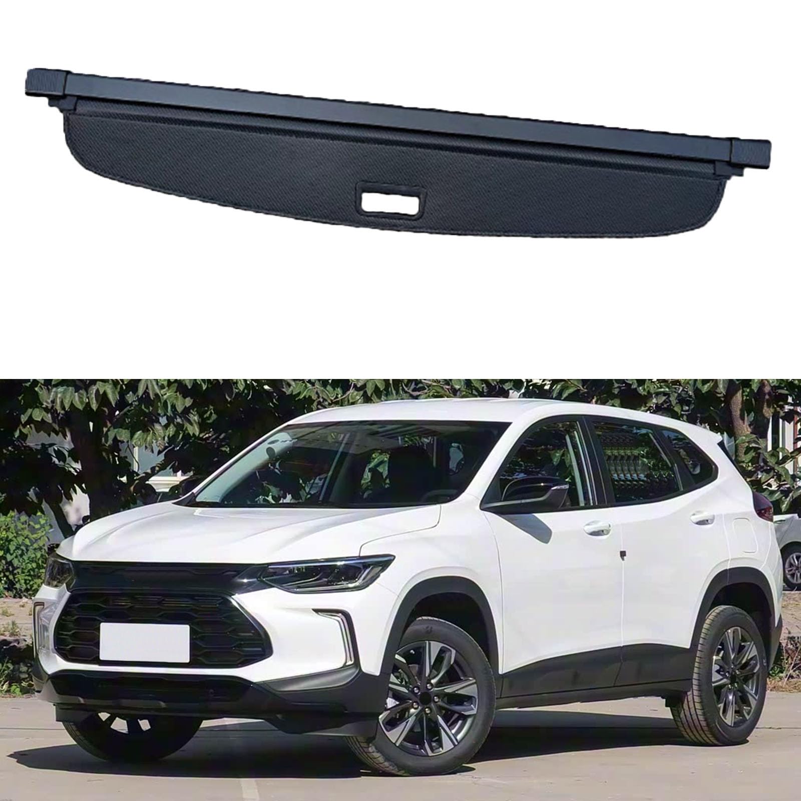 SXLGDW Car Retractable Rear Trunk Parcel Shelf,Compatible with Chevrolet Tracker RS 2023+,Car parts