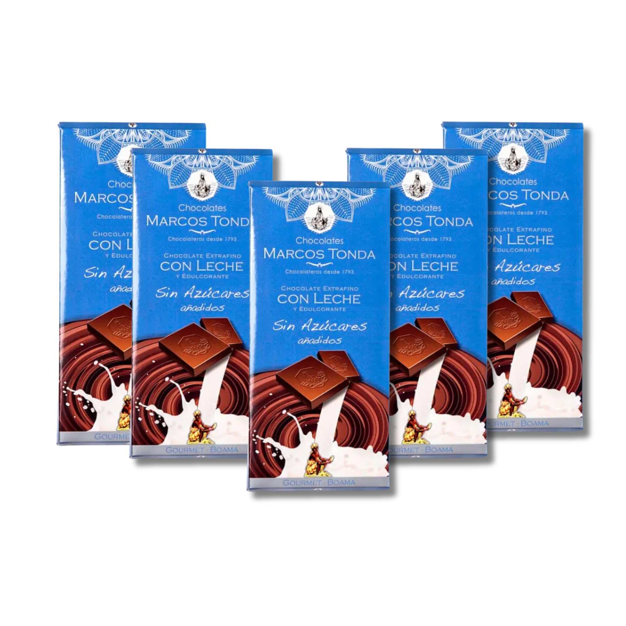 Chocolates Marcos Tonda – Chocolate Gourmet Boama X5 | Chocolate Negro 85% Cacao X5 | Chocolate Sin Azucar Añadido | Chocolates Originales Para Regalar | Desde 1793 — view 13