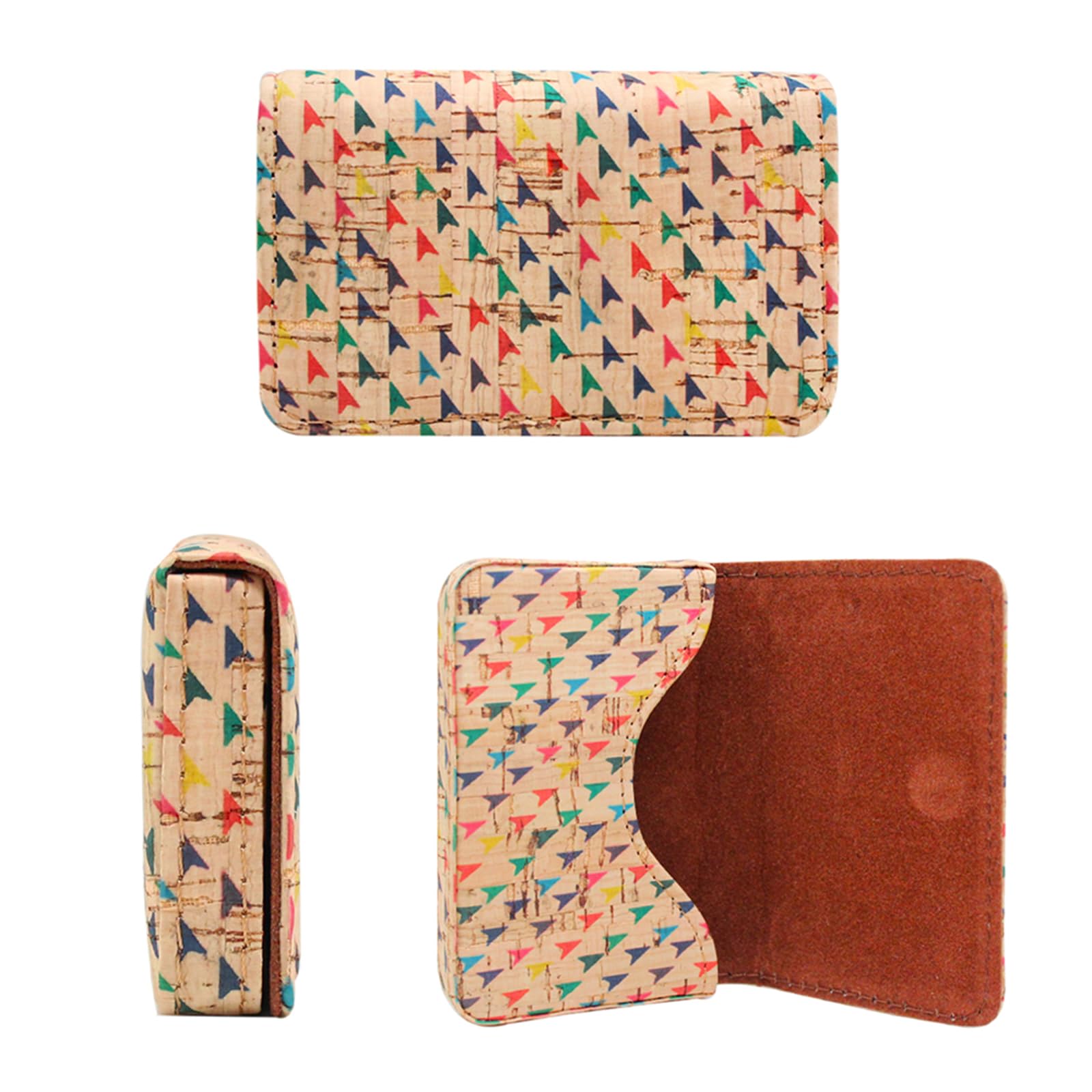 Boshiho Cork Business Card Case, Eco-Friendly Vegan Name Card Holder