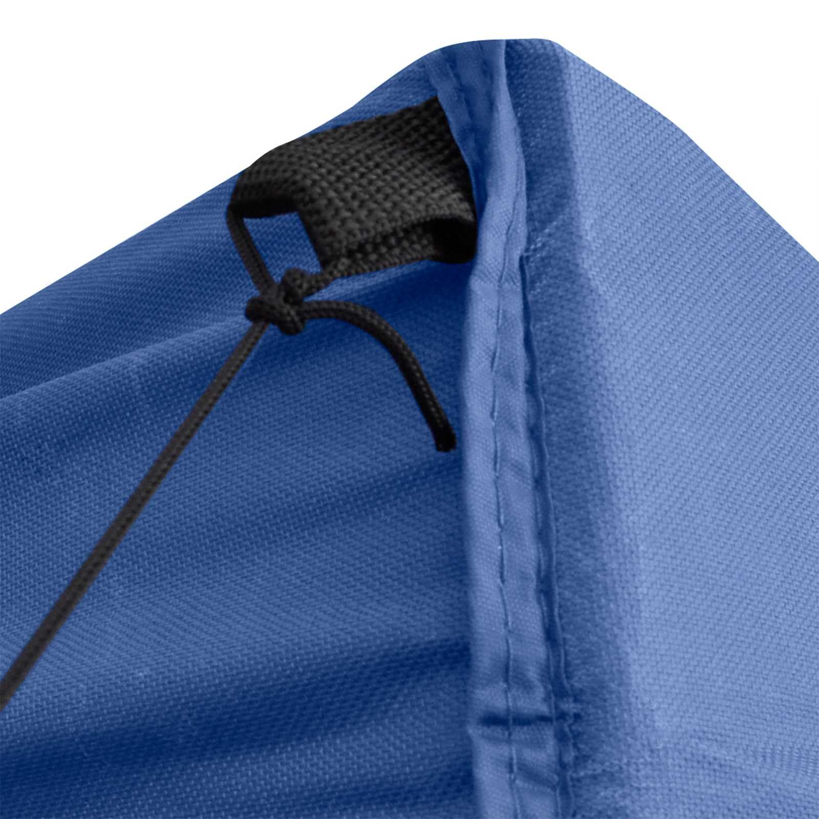 Namiot składany niebieski 200 x 200 x 315 cm Oxford 600D | Odporny na warunki atmosferyczne, konstrukcja stalowa, w zestawie 8 śledzi i 4 liny, łatwe do czyszczenia