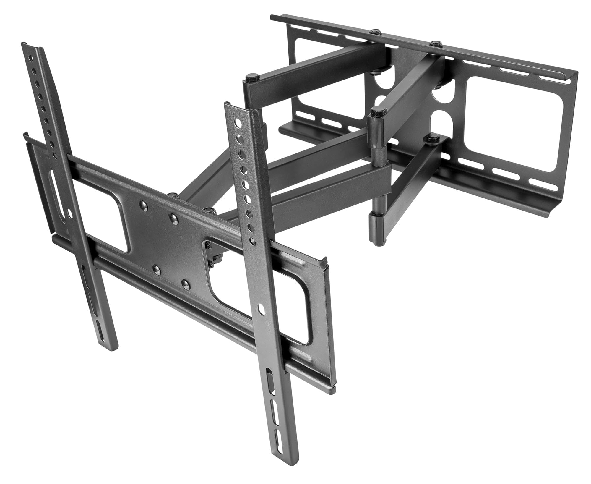 Techly 361254 Staffa da Muro con Doppio Braccio per TV LED/LCD 32-55" Nero
