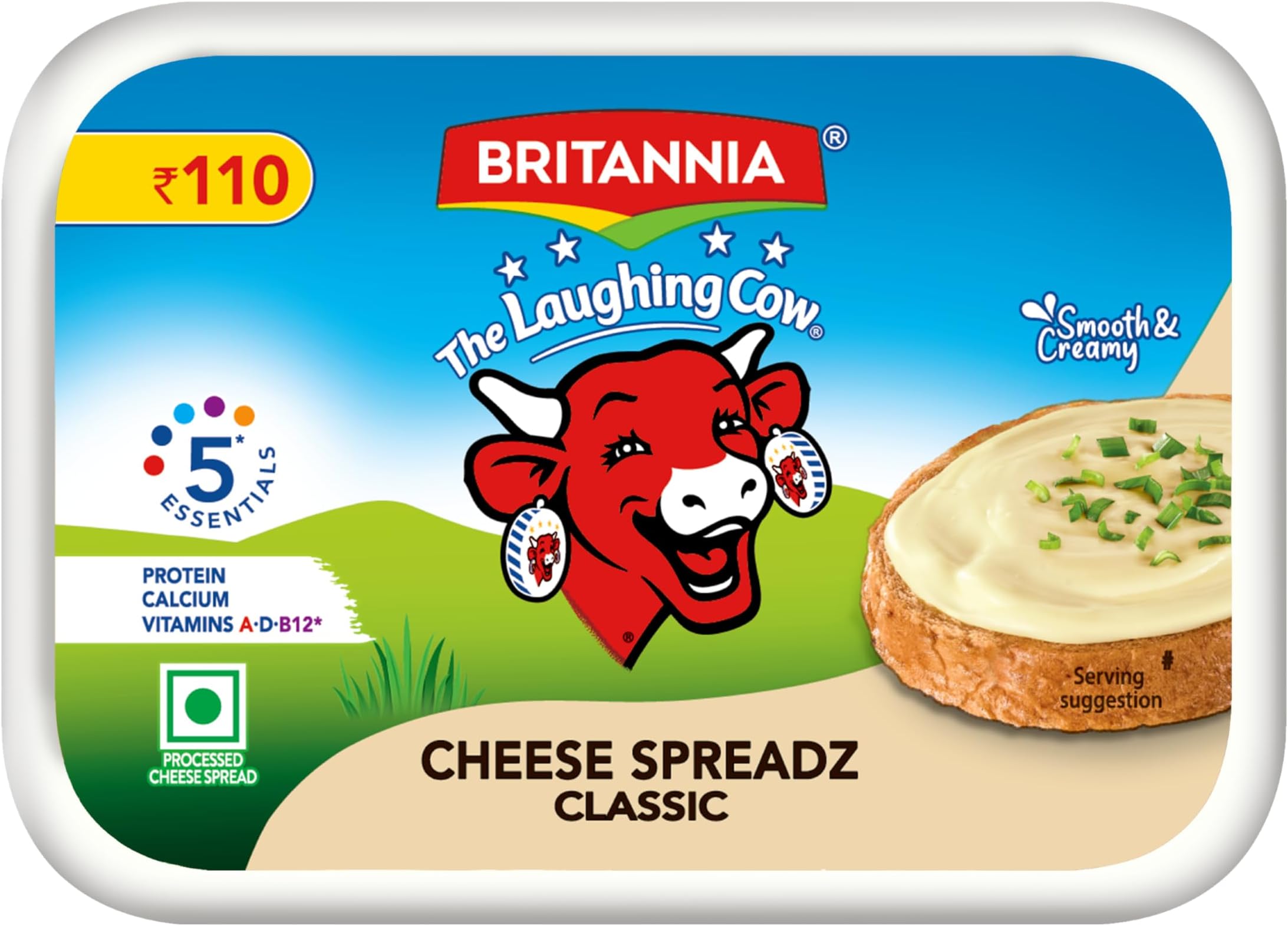 The Laughing Cow Cheese Spread Classic, 180 g