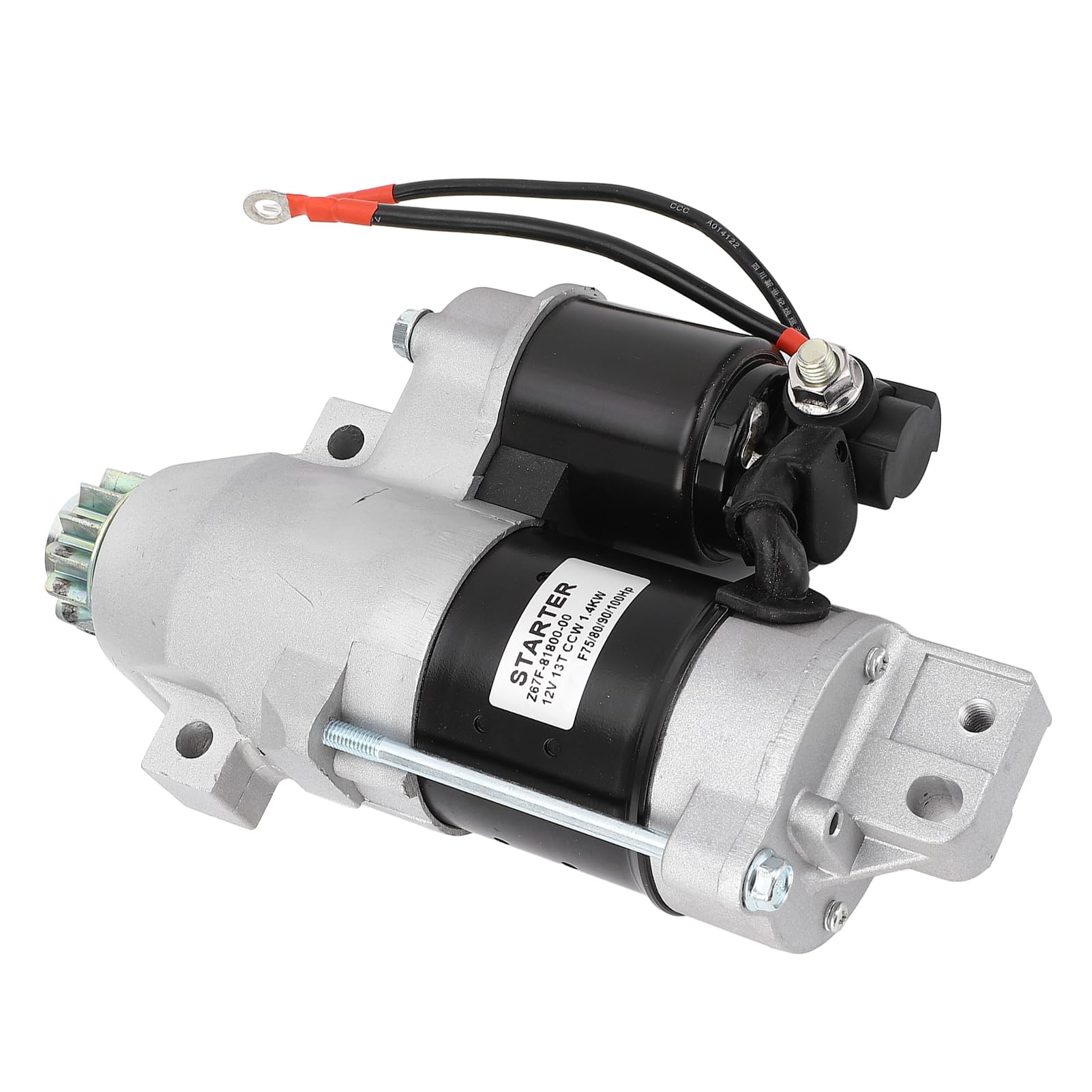 Fyearfly Démarreur 67F-81800-00 12V 13Z pour 80-100 CV 4T (1999+)