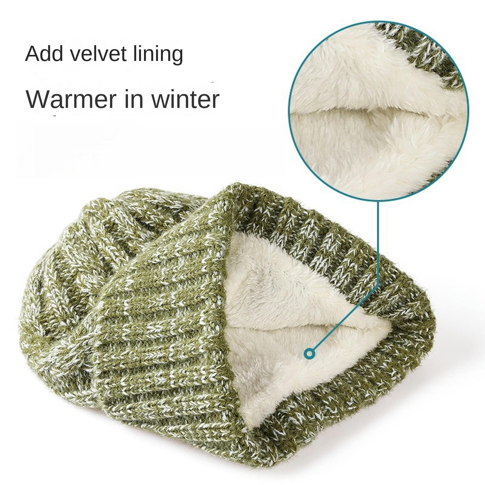 Mütze Herren Verdickte Kaltdichte Schal-strickhandschuhe Hut Hals Warmes Dreiteiliges Set Frauenschal Dreiteiliger Set-kohlefarbe Cc