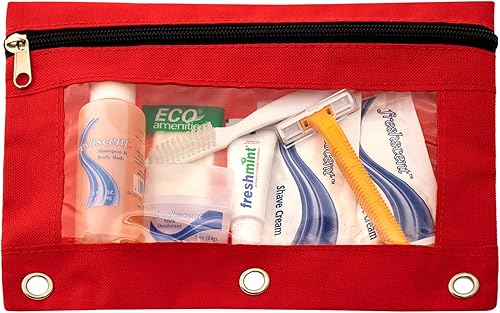 Miniatura 6 de Moda West Estuche grande a granel de artículos de tocador y artículos de tocador Airbnb premium para adultos, mujeres, hombres, viajes, caridad,