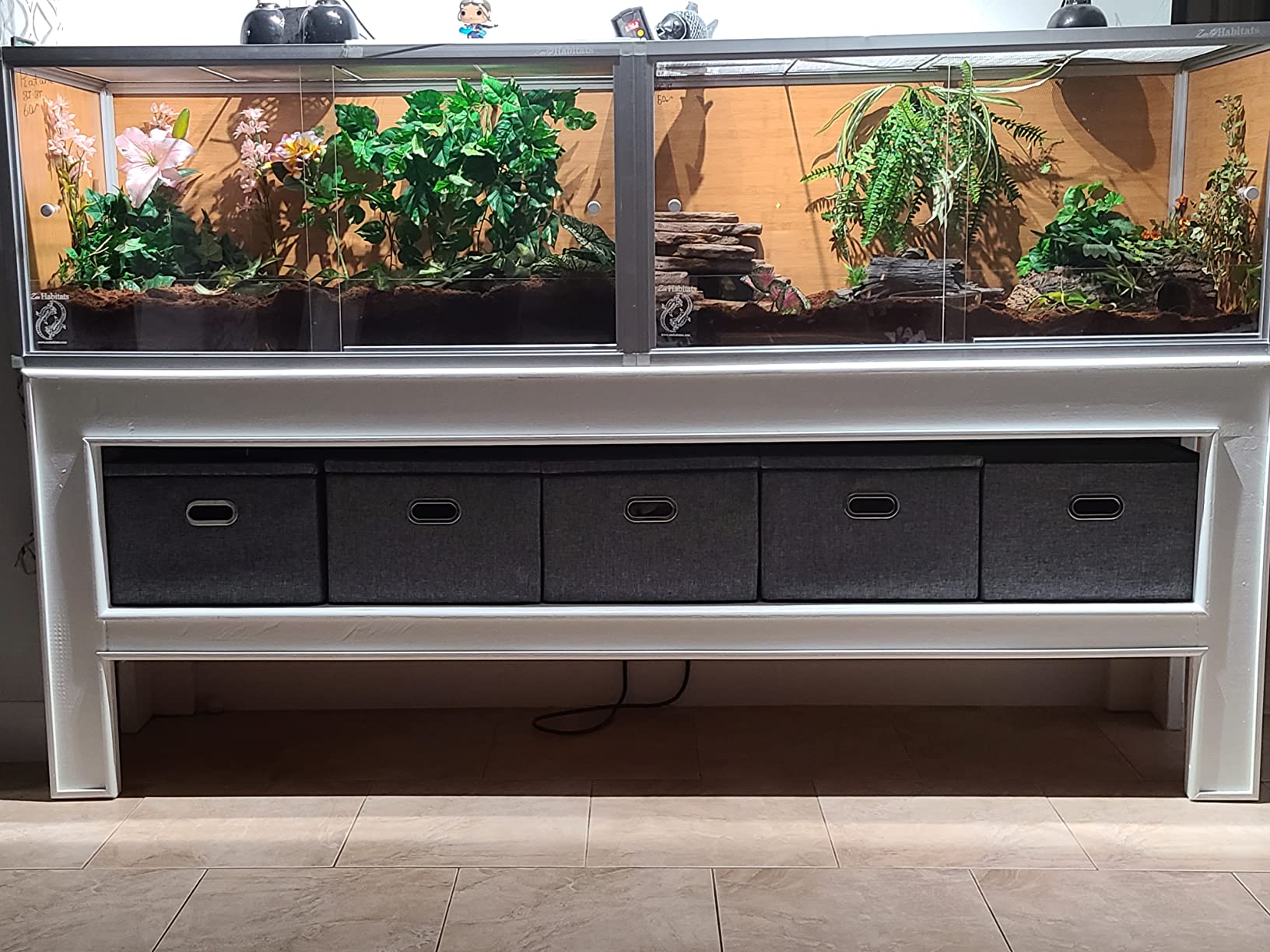 49/mo Finance 4'x2'x2' Zen Habitats Reptile Enclosures with Wood