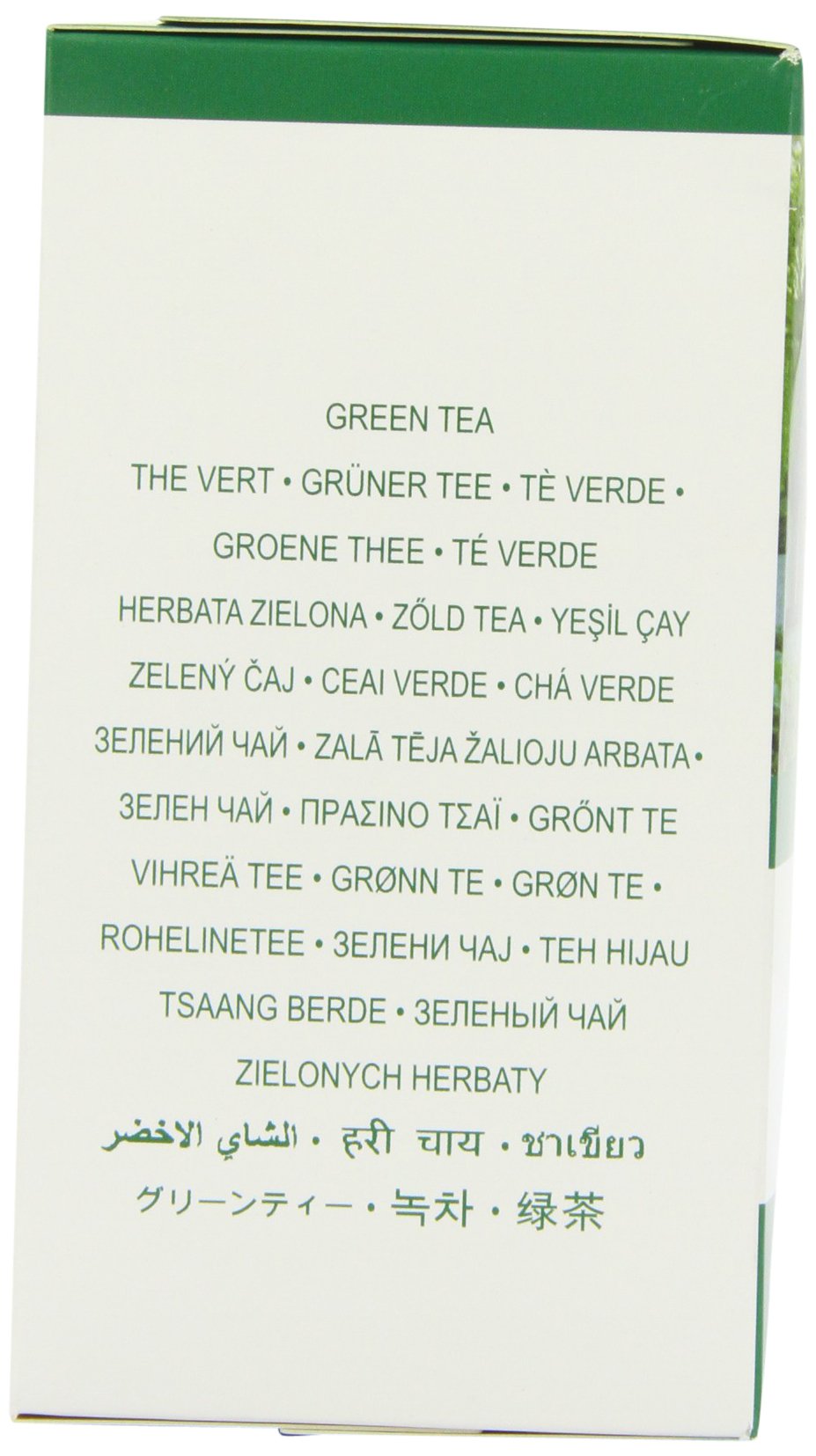 Qi Teas Organic Green 80 Teabags (Pack of 5, Total 400 Teabags)