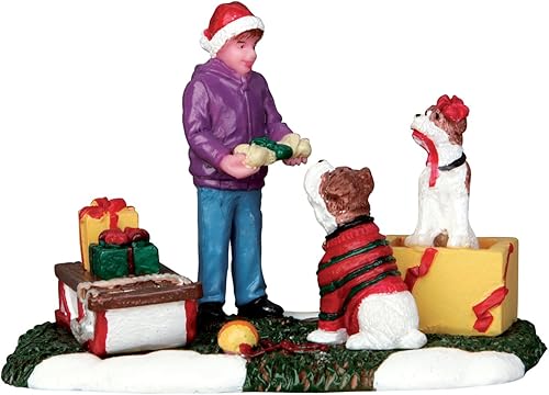 Lemax Village Collection Mascotas de Santa #62432