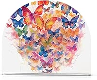 Vista 8 de Napkin Holders for Table Paper Napkins Dispenser Kitchen Bathroom Butterflies Standing Decorative Acrylic