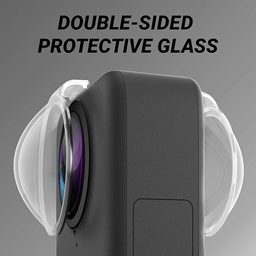 Miniatura 4 de Protector de lente compatible con DJI Osmo 360, protectores de lente transparentes para osmo 360 con protector de pantalla de lente para DJI Osmo