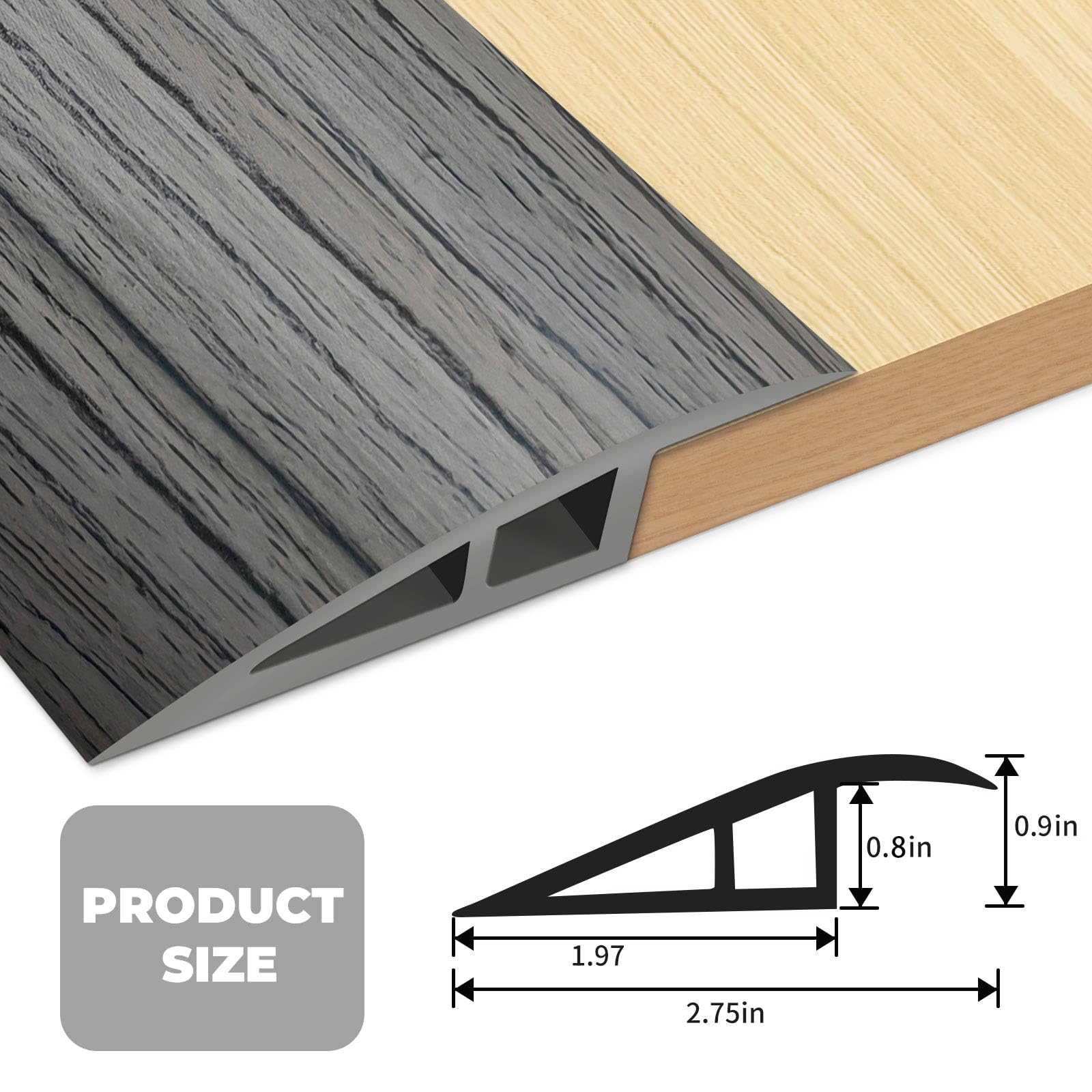 SCHMIDT Systemprofile Lot De 4 Poignées En étrier à Rainure 8 - 138 X 25 X 40 Mm - En Plastique - Noir - Accessoire Profilé En Aluminium