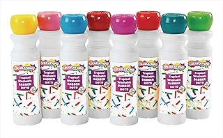 Colorations 8 Dot Markers, Dab Markers, Dot Markers, Dabber, Washable, Non Toxic, Art, Craft, Art Supplies, Coloring, Draw...