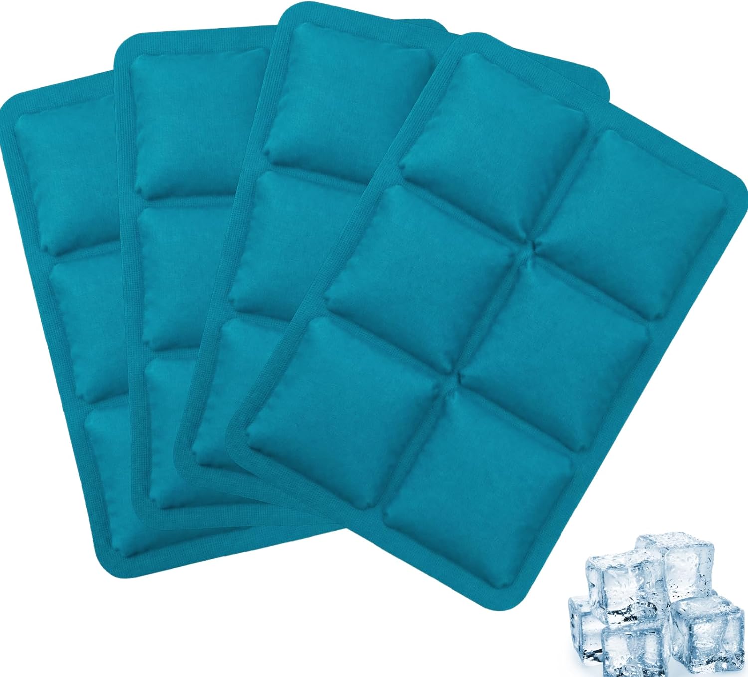 Small Ice Packs for Lunch Boxes, Coolers, Travel