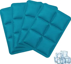 Small Ice Packs for Lunch Boxes, Coolers, Travel