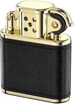Vintage Trench Petrol Lighter, Cool Stylish Kerosene Lighter Gift for ManNo Fuel