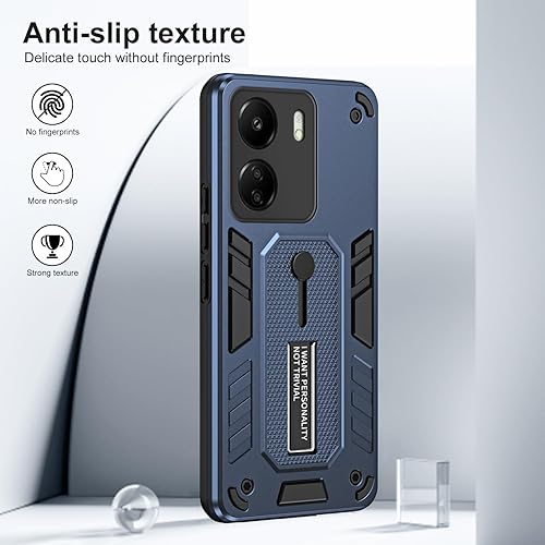 Miniatura 7 de Funda compatible con Xiaomi Poco X3 NFC, soporte integrado compatible con Xiaomi Poco X3 ProPoco X3 anticaídas a prueba de golpes Funda protectora 2