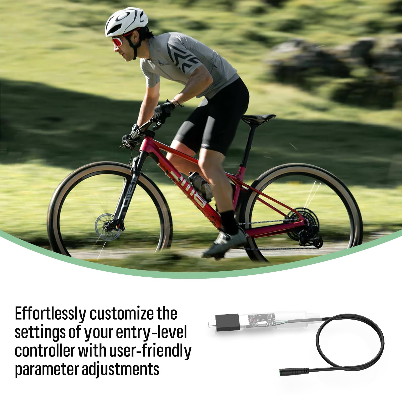 Cavo 1T4 Per Bicicletta Elettrica BAFANG BBS01B/BBS02B/HD - Kit Conversione Con Display, Freno E Connettori Impermeabili - Foto 4