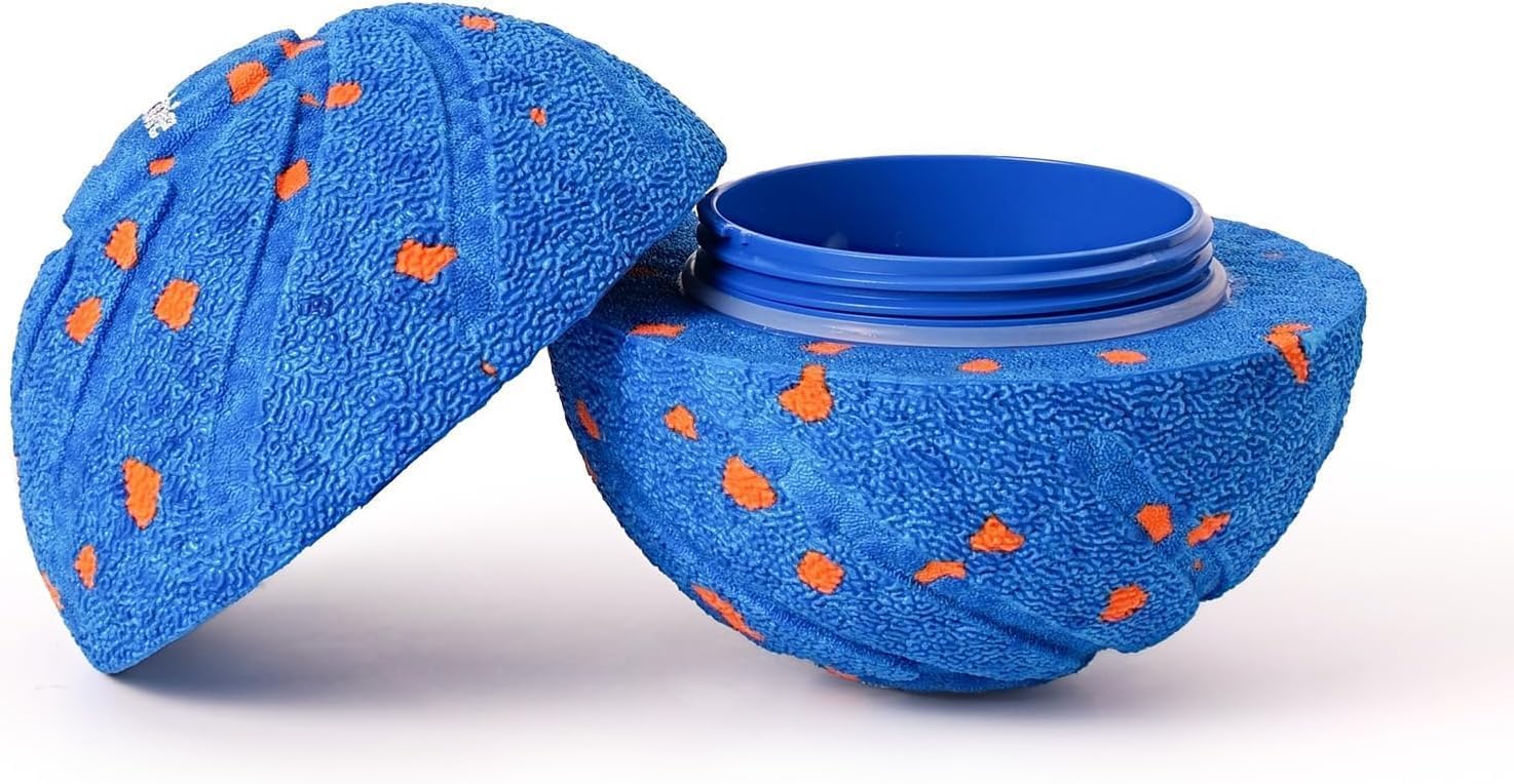 Cheerble Ersatzhülle für Wicked Ball AIR, E-TPU Außenhülle, Blau | Original Ersatzschale aus kaubeständigem, BPA-freiem E-TPU – in Sekunden wechseln, einfach abspülen – nur Hülle, ohne Kern